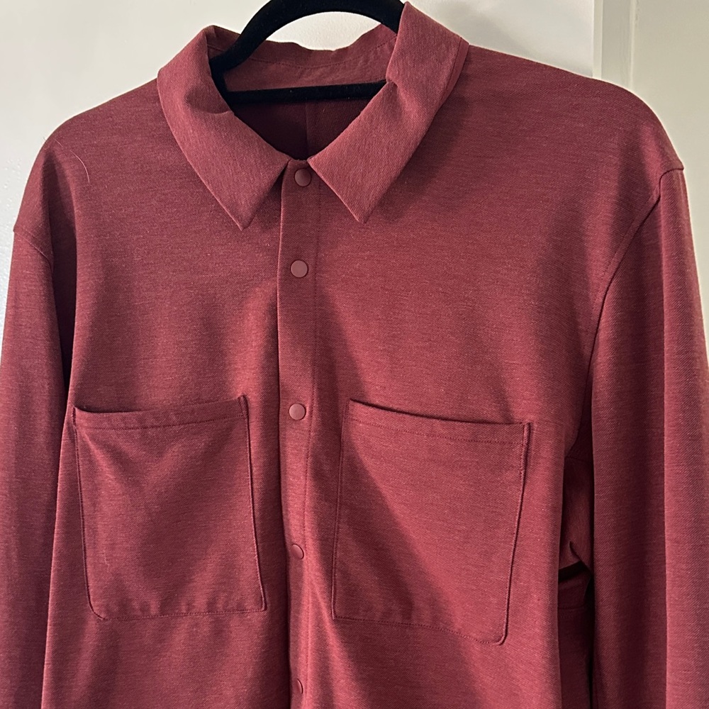 Lululemon Casual Snap Button Down Shirt